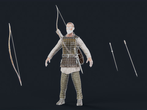 PERSIAN 3 ARCHER 3D मॉडल