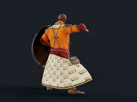 PERSIAN 4 Modèle 3D