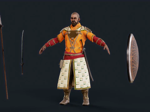 PERSIAN 4 3D Model