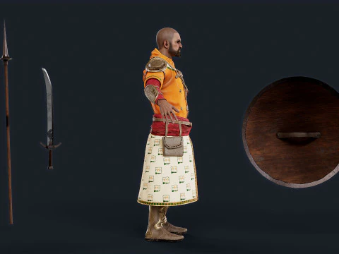 PERSIAN 4 3D Model