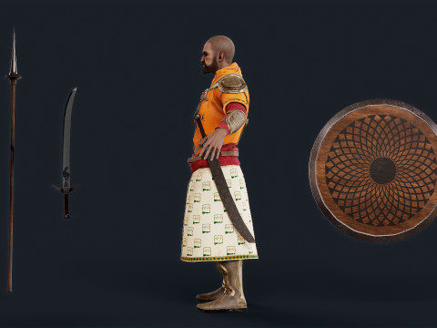 PERSIAN 4 Modèle 3D
