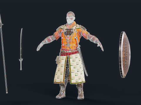 PERSIAN 4 Modèle 3D