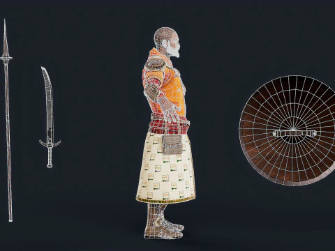 PERSIAN 4 3D Model
