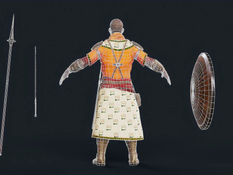 PERSIAN 4 3D Model