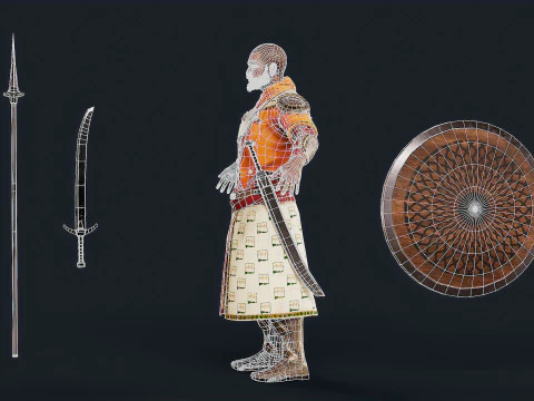 PERSIAN 4 3D Model