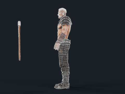 Viking 6 Berserker 3Dモデル