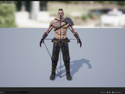 Viking 6 Berserker 3D Model