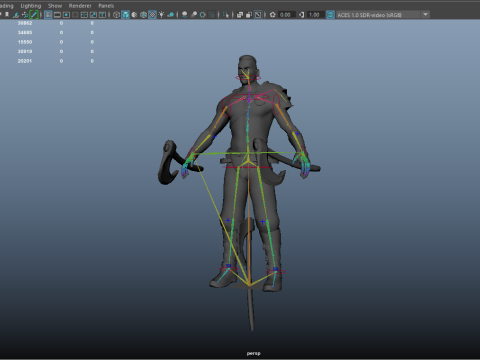 Viking 6 Berserker 3Dモデル