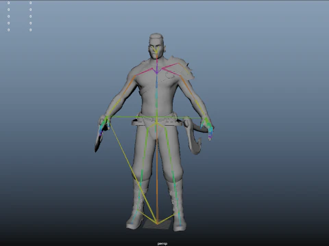 Viking 6 Berserker 3D Model