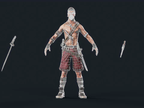 Pirate 2 3D Model