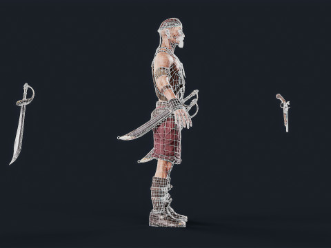 Pirate 2 3D Модель