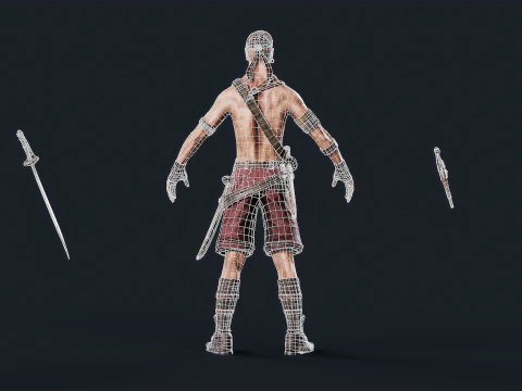 Pirate 2 3D Model