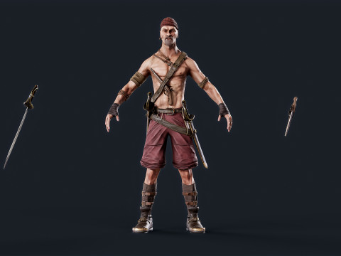 Pirate 2 3D Модель