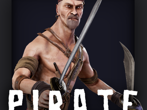 Pirate 2 3D Model