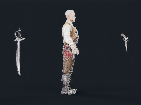 Pirate 3 3D Модель