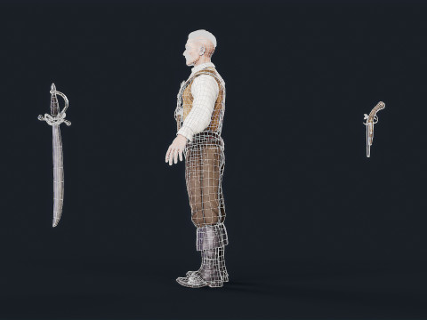 Pirate 3 3D Модель