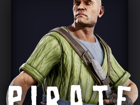 Pirate 4 3D मॉडल