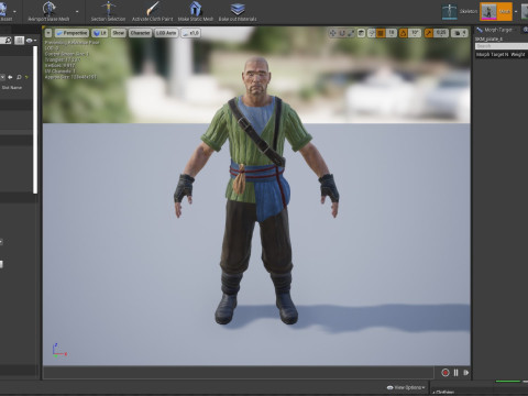 Pirate 4 Model 3D