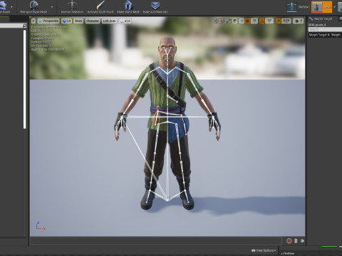 Pirate 4 Model 3D