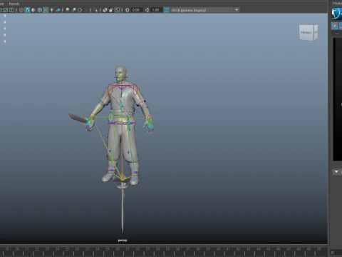 Pirate 4 3D Model