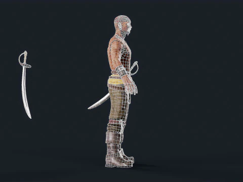 Pirate 5 3D Model