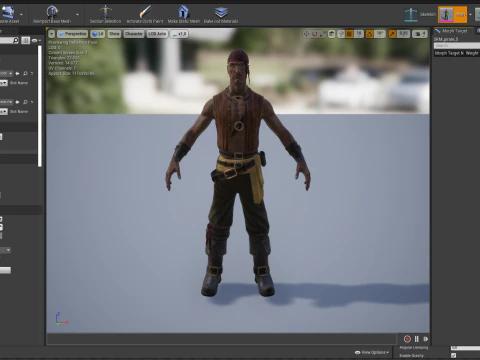 Pirate 5 3D Model