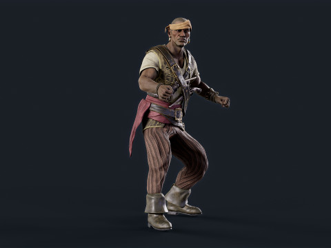 Pirate 6 Modelo 3D