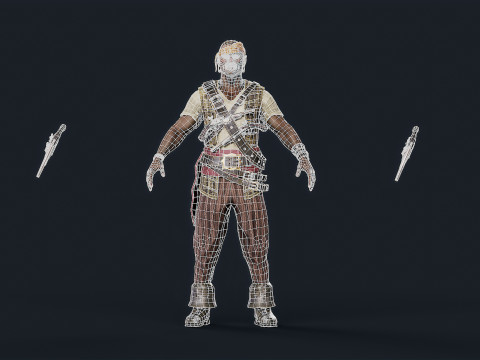 Pirate 6 Modelo 3D
