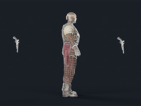 Pirate 6 Modelo 3D