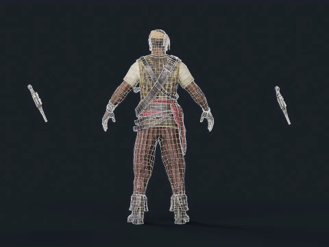 Pirate 6 3D Model