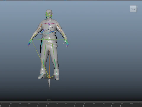 Pirate 6 3D Model