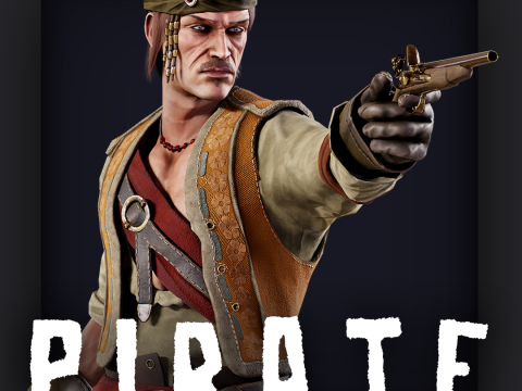 Pirate 7 Modelo 3D