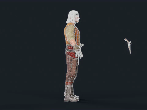 Pirate 7 3D Model