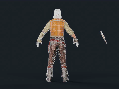 Pirate 7 3D Model