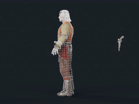 Pirate 7 3D Model