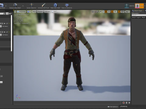 Pirate 7 3D Model
