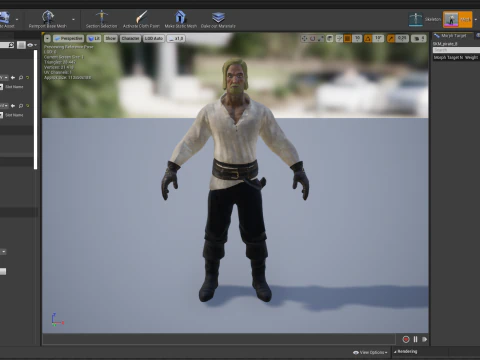 Pirate 8 3D Model