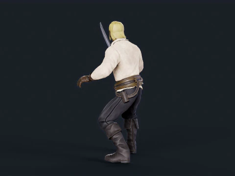 Pirate 8 3D Model