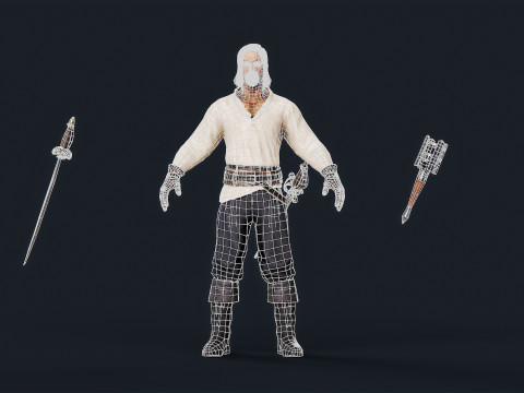 Pirate 8 Model 3D