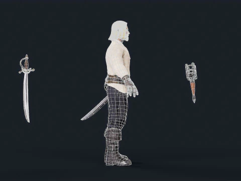 Pirate 8 3D Model