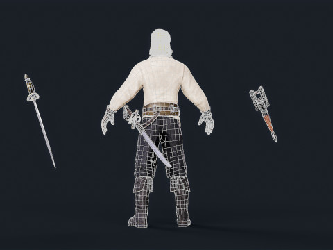 Pirate 8 Model 3D