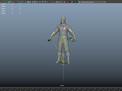 Pirate 8 Model 3D
