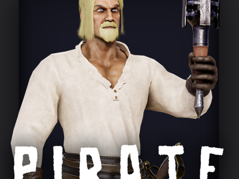 Pirate 8 Modelo 3D