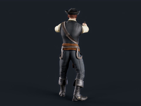 Pirate 9 Modèle 3D