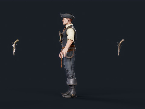 Pirate 9 Modèle 3D