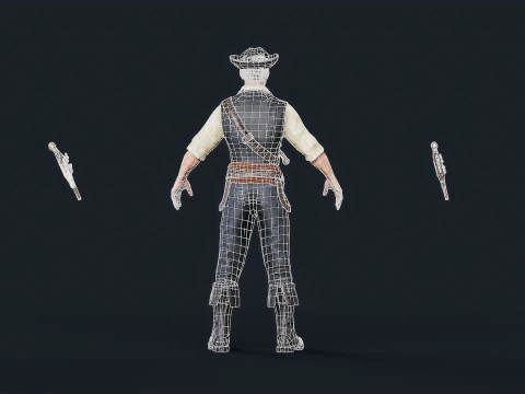 Pirate 9 3D Model