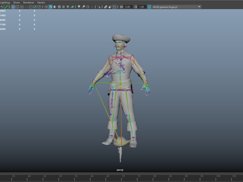 Pirate 9 Modèle 3D