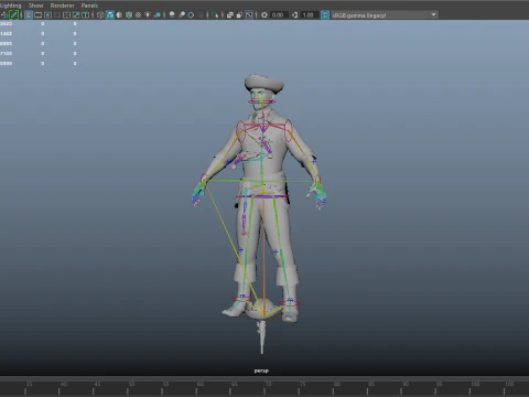 Pirate 9 3D Model