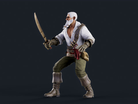 Pirate Giant 3D 모델