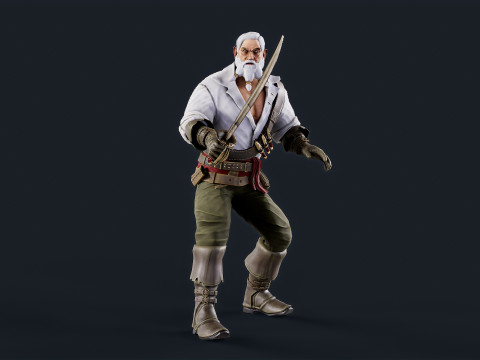 Pirate Giant 3D 모델